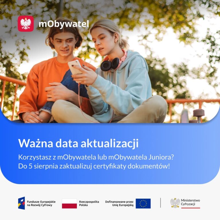 Zaktualizuj mObywatela do 5 sierpnia - Paragraf
